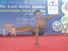 Международный фестиваль по йоге. Индия.